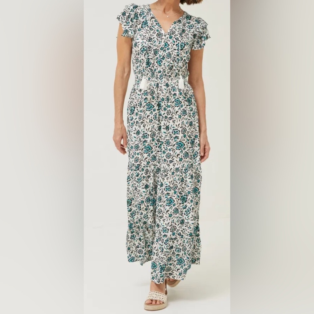 Fat face Stevie Sketched Maxi dress size 12, new without tags